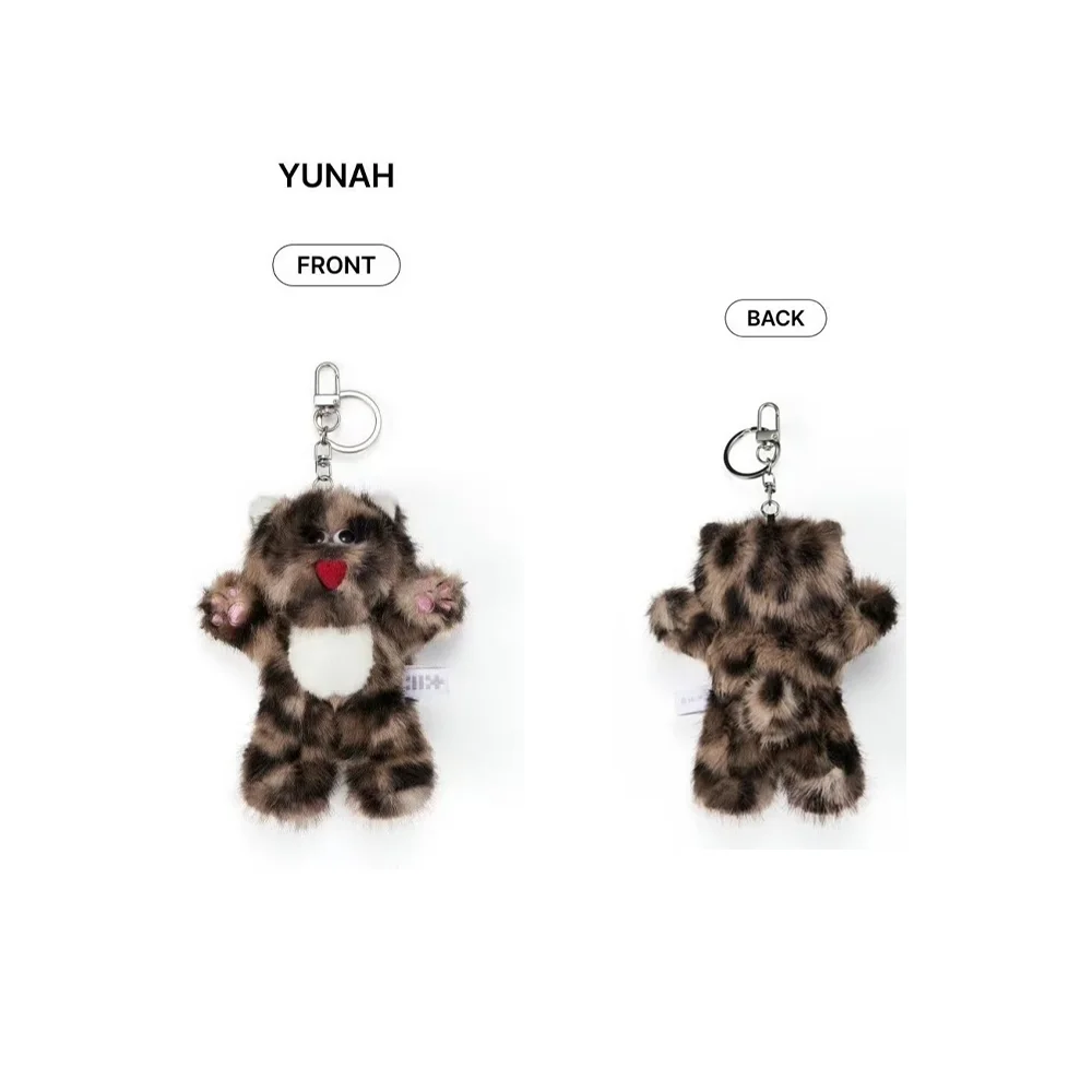 KPOP ILLIT Plush Doll Keychain Pop-up Store Doll Bag Pendant YUNAH
