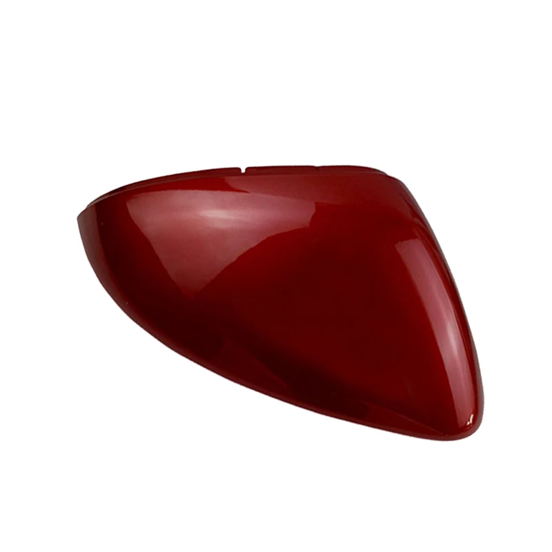 

Автомобильная крышка правого бокового зеркала заднего вида, Красная Пластиковая крышка подходит для Volkswagen Golf 2015 2016 2017 2018 2019 2020