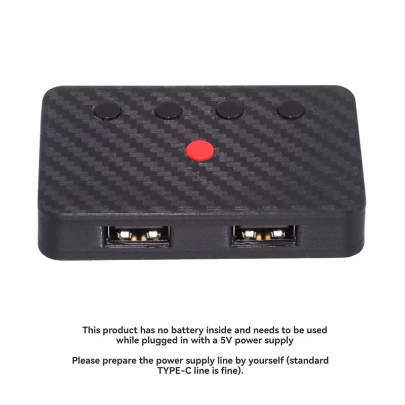 2X USB 키보드 및 마우스 블루투스 5.3 어댑터 USB 유선 키보드 마우스를 무선 블루투스 변환기로