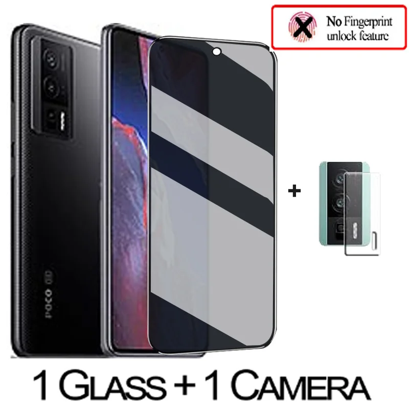 Poco F5 Pro, Vetro Temperato Antiriflesso Per Xiaomi Poco F5 Pro 5G Pellicola Per Privacy Poco F 5 Proteggi Schermo Anti Spia Per Poco X5 Pro F3 Pocco