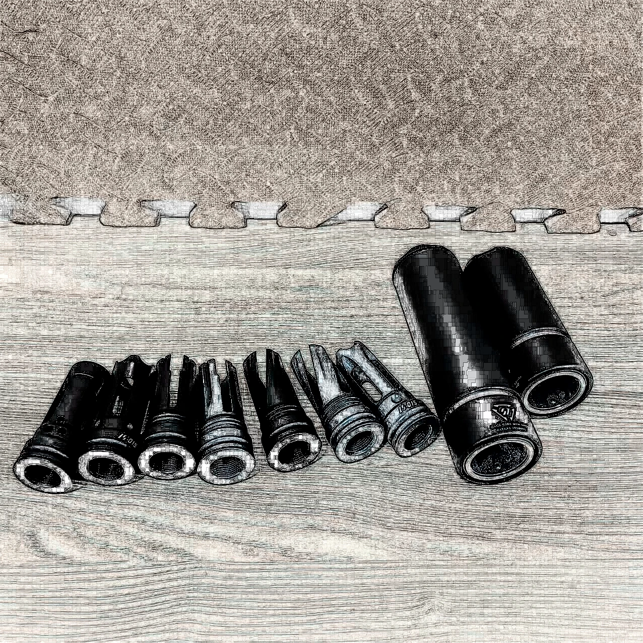 

Outdoor Tools Boy Gift Hunting Part Toy Part 14MM CCW Metal KRISS DEFIANCE For Toy