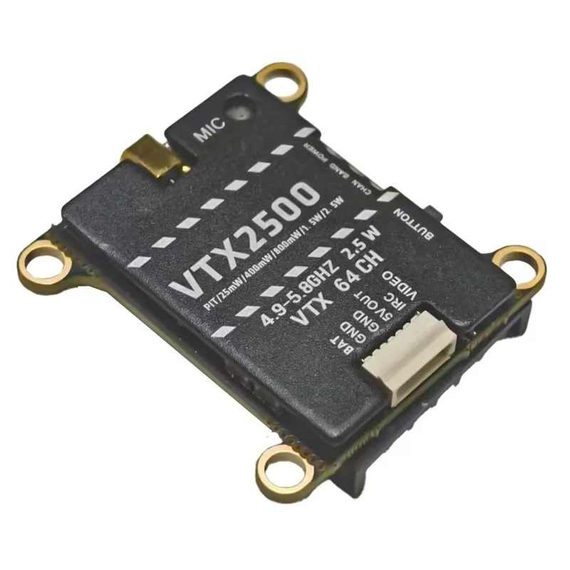 VTX DAKEFPV 5.8GHz 1.6W/2.5W Émetteur Vidéo FPV Longue Portée