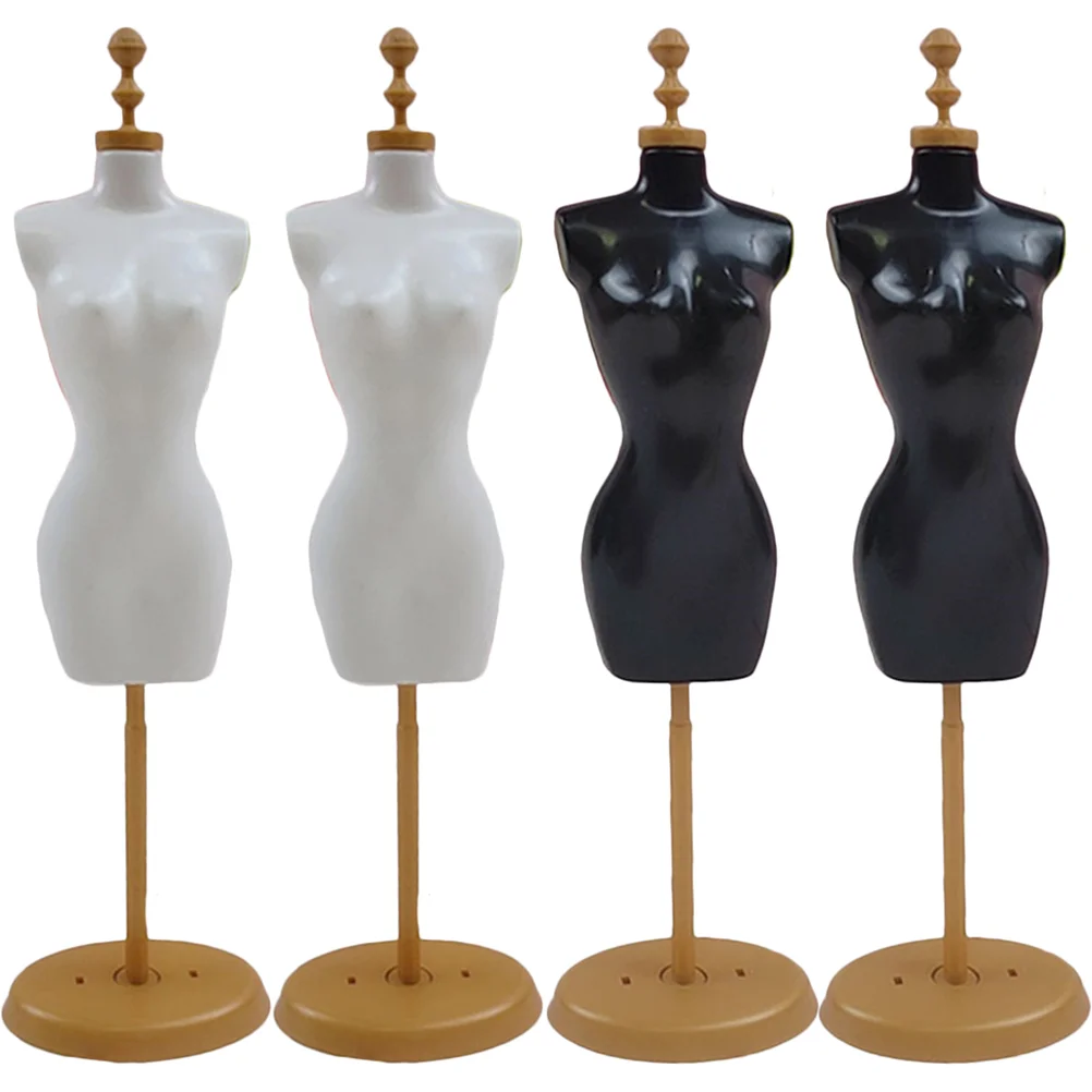 Mini Mannequin Model Doll Dress Clothing Stand Clothes Display Support High Model Humanoid Clothes Rack, Exhibition Rack clothes hanger dividers hangers shoulder pad closet dividers clothing wardrobe tabs anti rack separator for sorting organizers