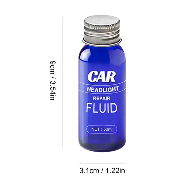 Car Headlight Repair Agent Scratch Remover Fluid Renewal Polish Liquid Kit Accessories Wash Auto Care Cleaning Refurbished Tools images - 6