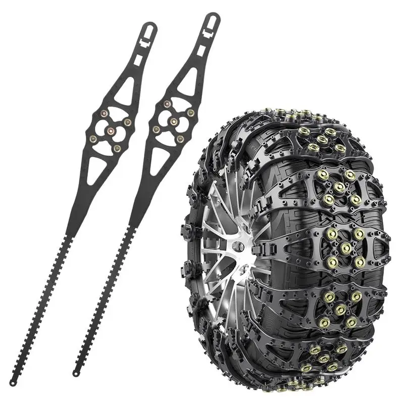 Tire Chains For SUV Universal Tire Traction Strap Winter Tire Wheels