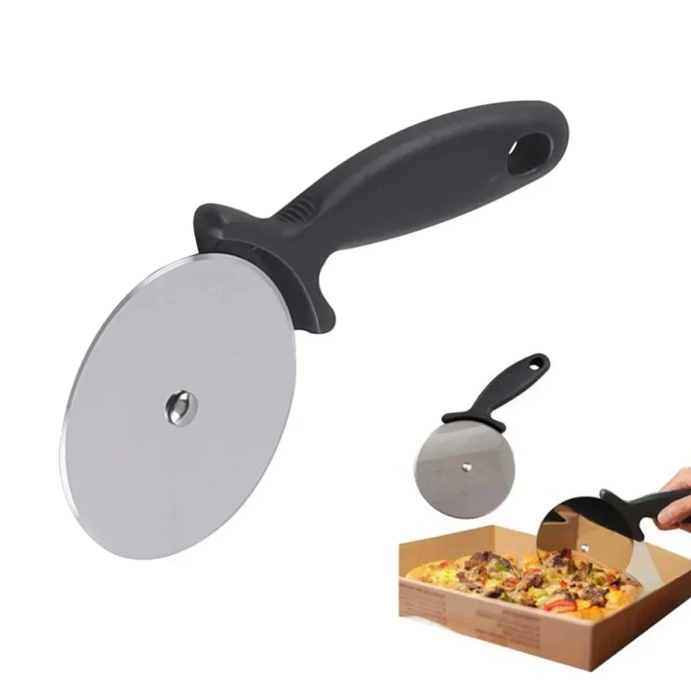 Stainless Steel Pizza Cutters Pastry Roller Cutter Pizza Knife Cookie Cake Roller Wheel Scissor Bakeware Kitchen Accessories roller cutter pizza cutter pizza bakeware pizza knife pizza roller cake cutter