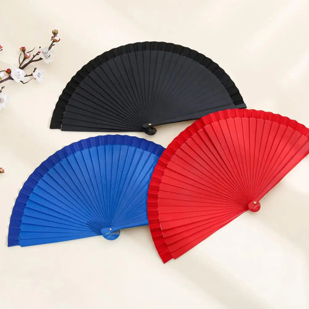 Chinese Style Vintage Hand Fan Portable Chinese Bamboo Fan Wedding Gifts For Guest Birthday Party Decoration Art Craft Dance hand fan