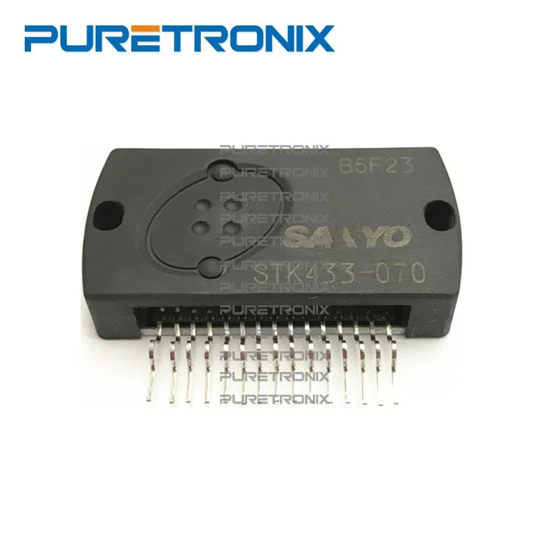STK433-060 STK433-070 Thick-Film Hybrid IC 2-channel class AB audio power IC electrical components