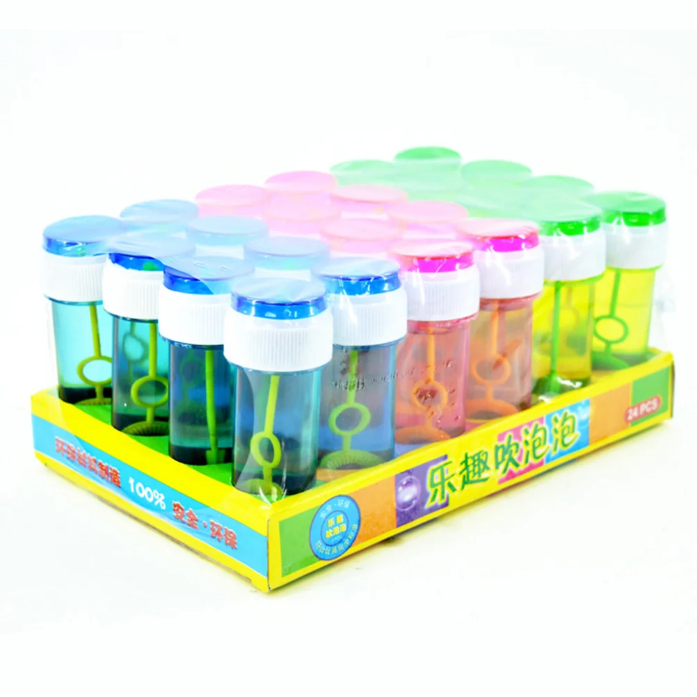7 Pcs Children’s Toys Outdoor Playing Bubble Wands Bottled Stick with Water Maker Kids 6