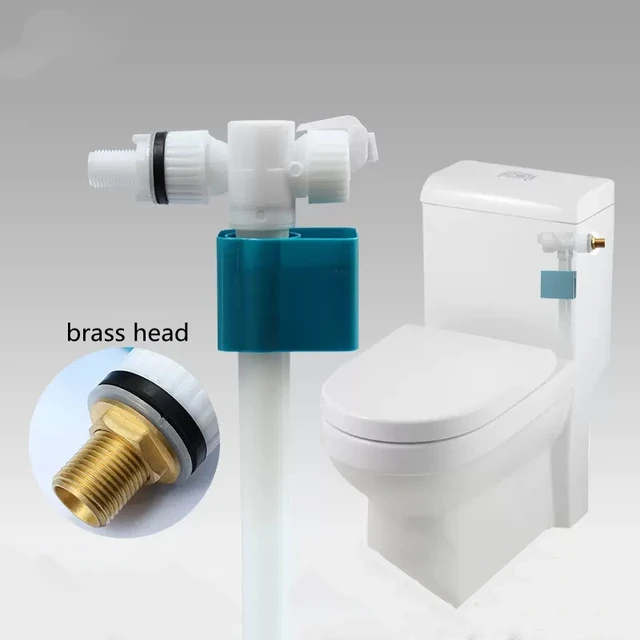 G1/2 Side Entry Toilet Inlet Valve Cistern Fitting Adjustable Float Filling  Valves Water Tank Replacement Parts Bathroom Fixture - AliExpress