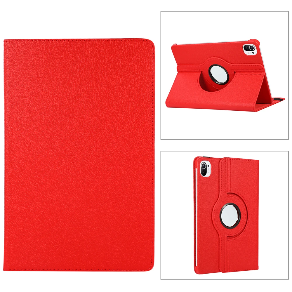 360 Custodia rotante per Xiaomi Mi Pad 5 Pro Xiaomi mi pad 6 pro Flip Stand Cover Cuoio Funda per Xiaomi Redmi Pad 10.61" Capa_voghion.com