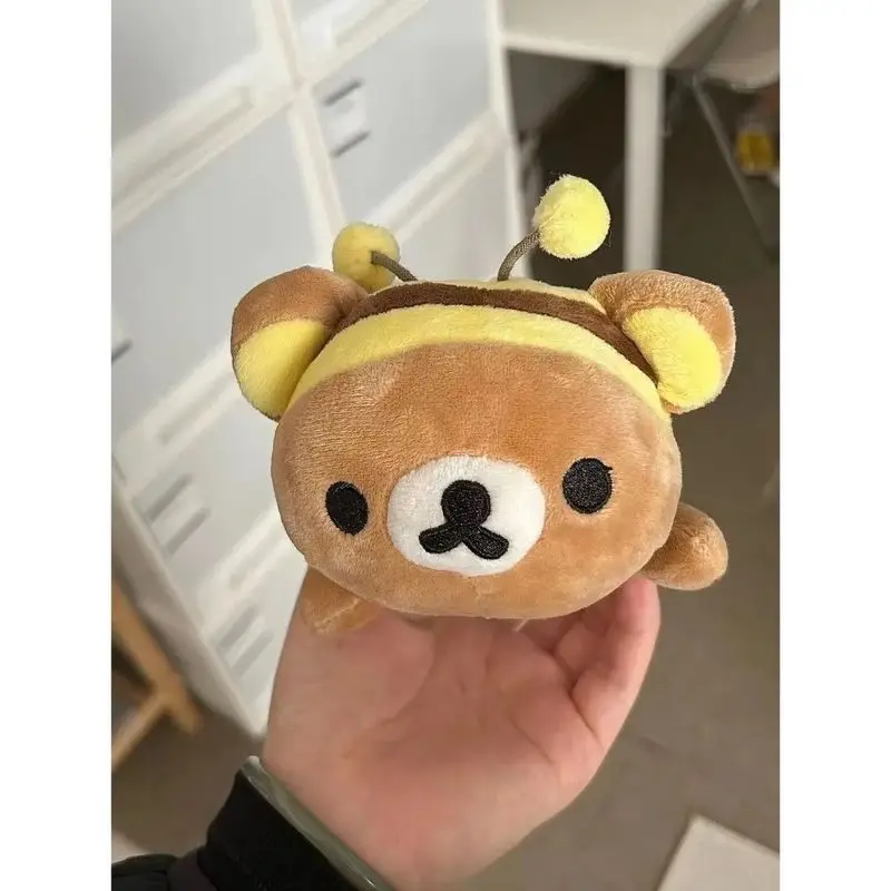 편안한 곰돌이 필통 꿀벌 곰 일본 카와이 리락쿠마 학생용 문구 보관 가방 여자친구 선물 슈퍼 귀여운 핫 아이템