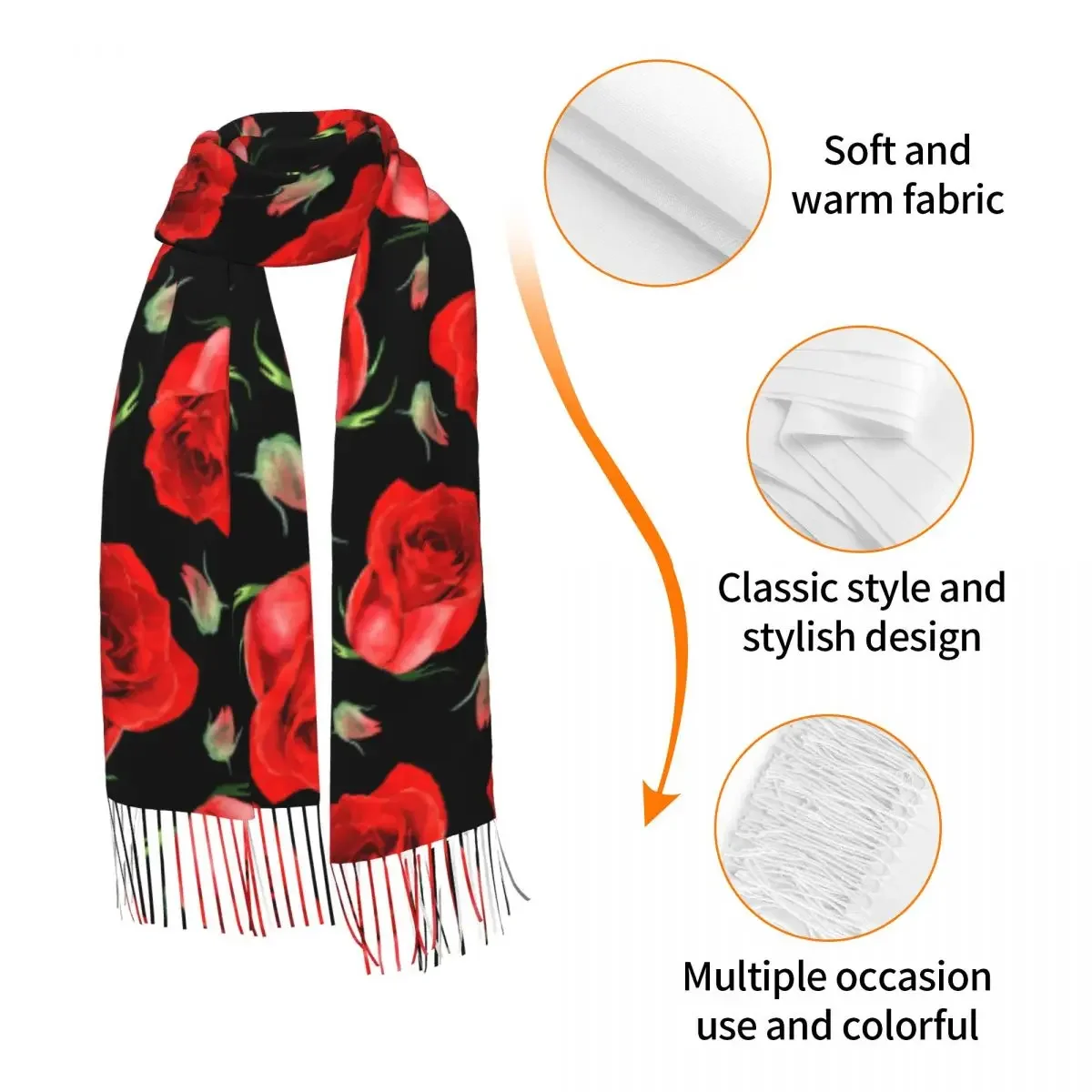 Рисунок 6 - Осенне-зимние теплые шарфы