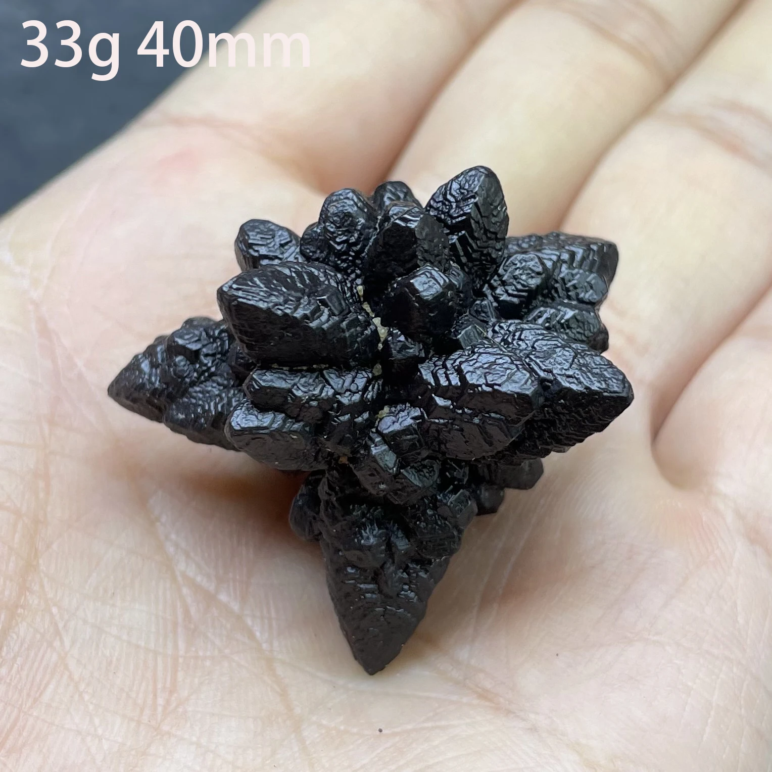 Natural Black Diamond irregular Prophecy Rock Carbonado Crystal Quartz Points Mineral Ore Healing Stone Home Decor 2