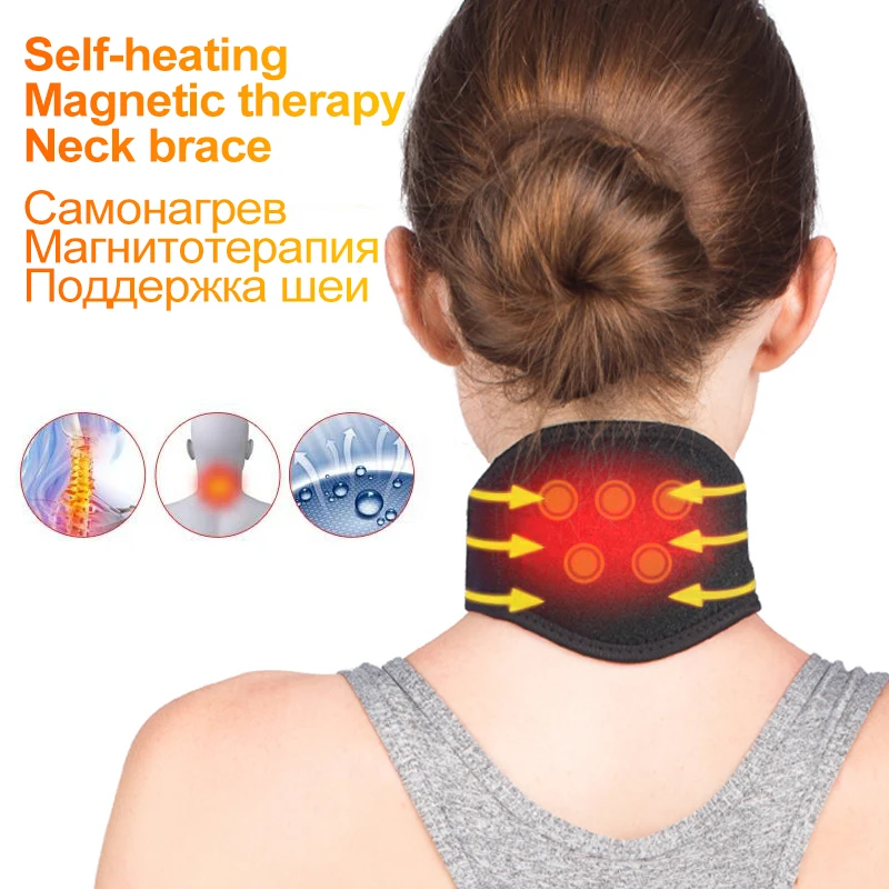 Self Heating Neck Pad Tourmaline Neck Band Health Care Cervical