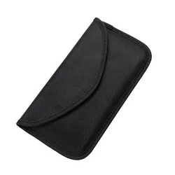 Signal Blocking Shielding Pouch for Enhanced Privacy and Security (Black)