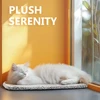 Self-Heating Pet Pads Blanket Puppy Pad Warm Cushion Mat for Cats Dogs Washable Pets with Thermal Body Heat Reflecting Core Pad 5