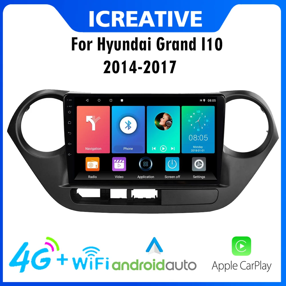 CarPlay Автомагнитола Автомобильный мультимедийный плеер стерео-система на Android с 9