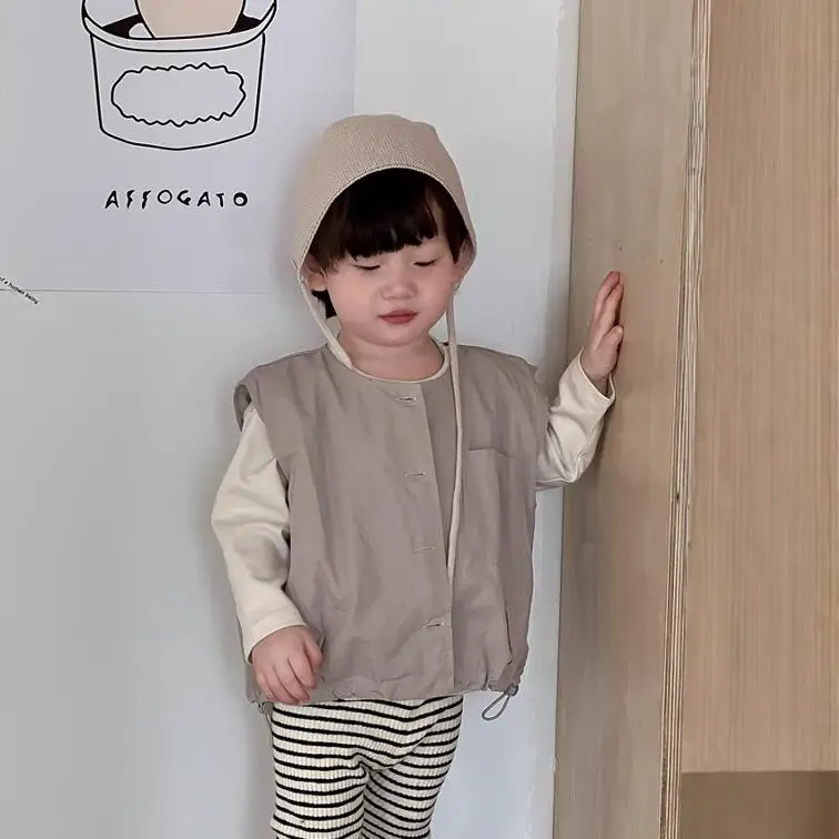 gray vest