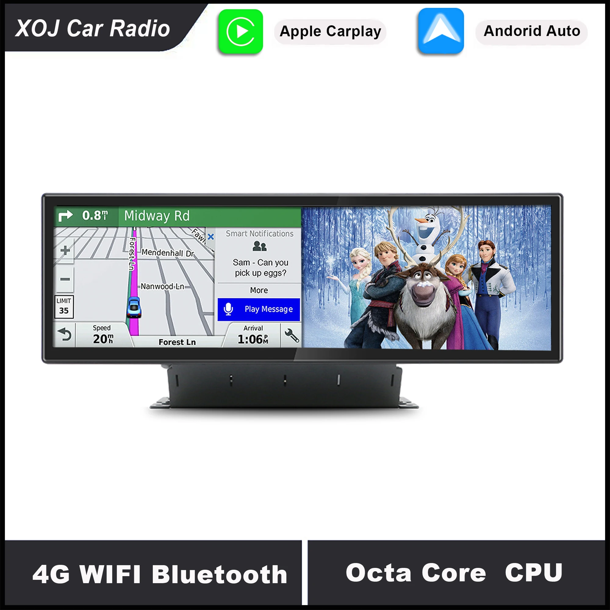 Carplay Auto Radio Multimedia for LHD Audi Q5 SQ5 with MIB2 System 2017 ...