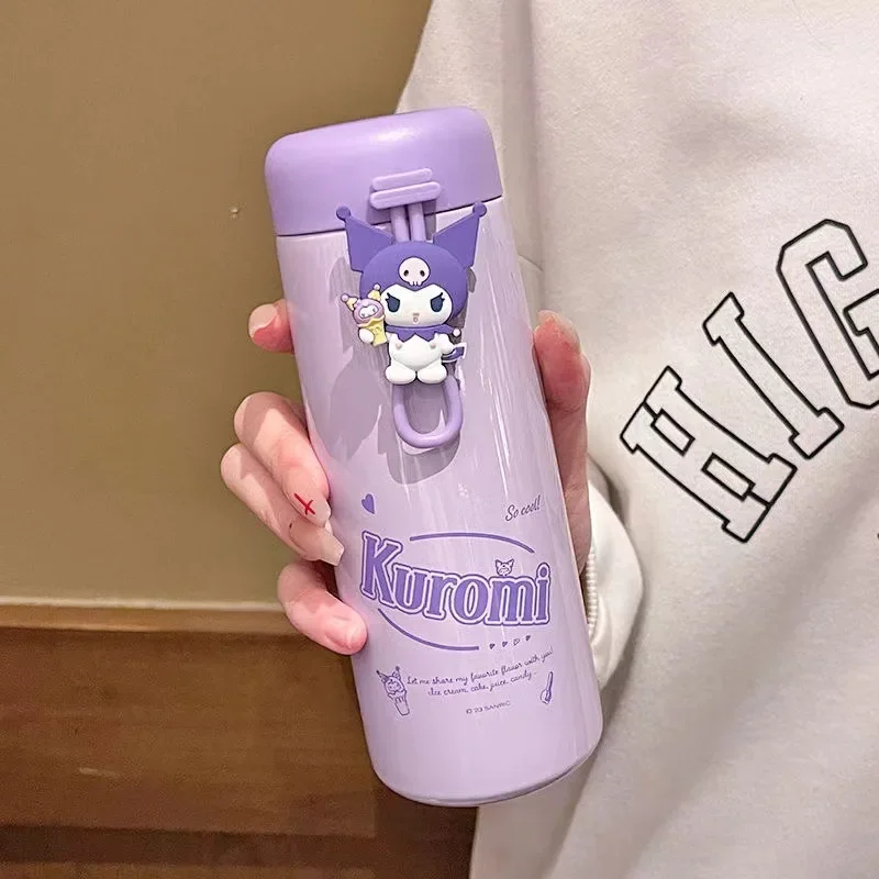 

Sanrio Student Kindergarten Mini Small Pocket Water Cup Cute Creative Portable Collection 304 Stainless Steel Thermos Botttle