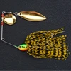 1pcs Swivel Fish Hard Bait Fishing Lures Sinking 17g Spinner Spoon Artificial Baits Metal Sequins Spinnerbait Wobblers For Pike 1