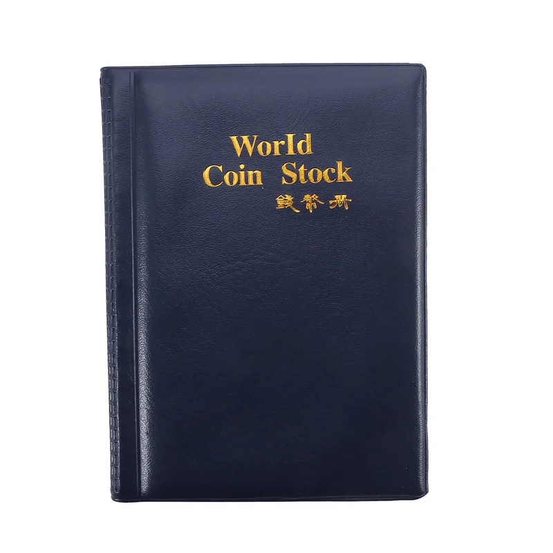 Coin Album 1 PC 120 Grid Coin Album Books Mini Coin Holders pages Storage Collecting Album Book Case Collection Pocket