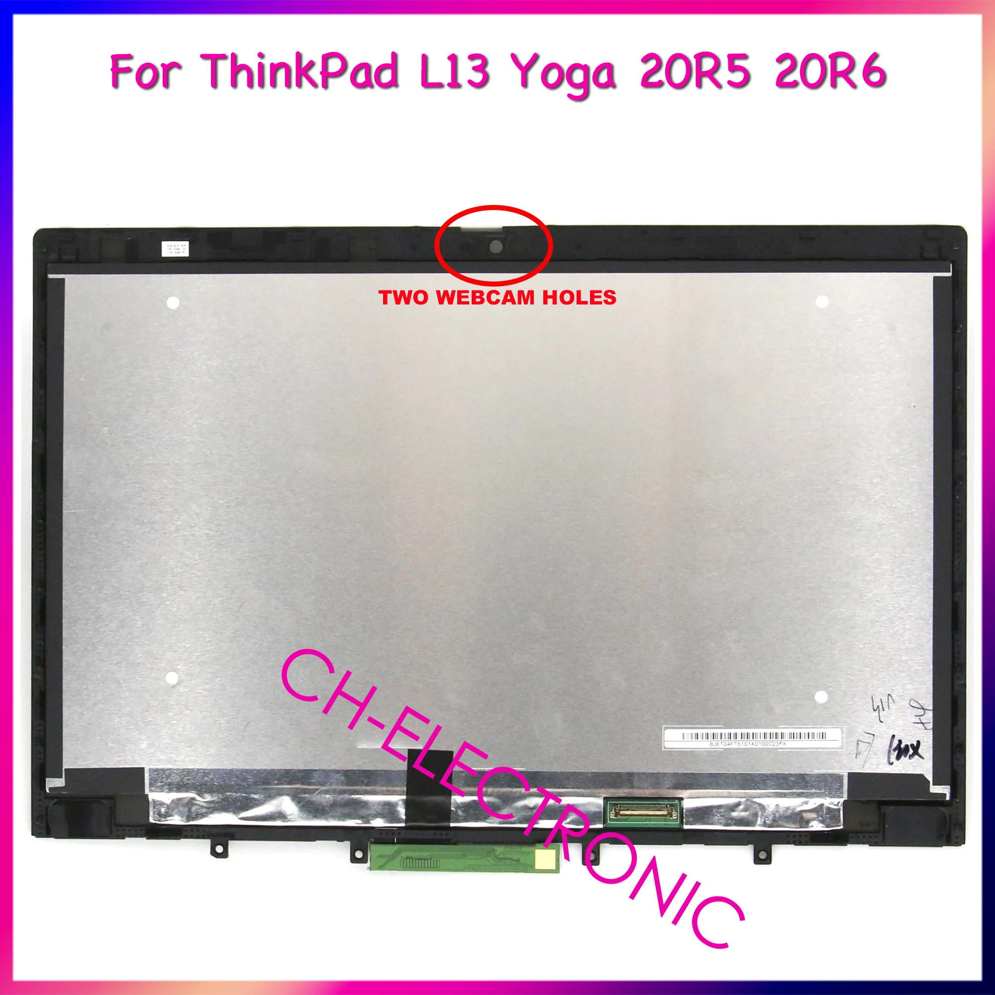 LCD ġ ü  Ʈ г ũ,  ũе L13 䰡 20R5 20R6 5M10W64464 , 13.3 ġ
