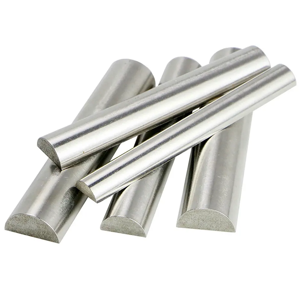 Shape Rod 304 Stainless Steel Semicircular Rod D-shaped Rod 50CM Length For Diy ...