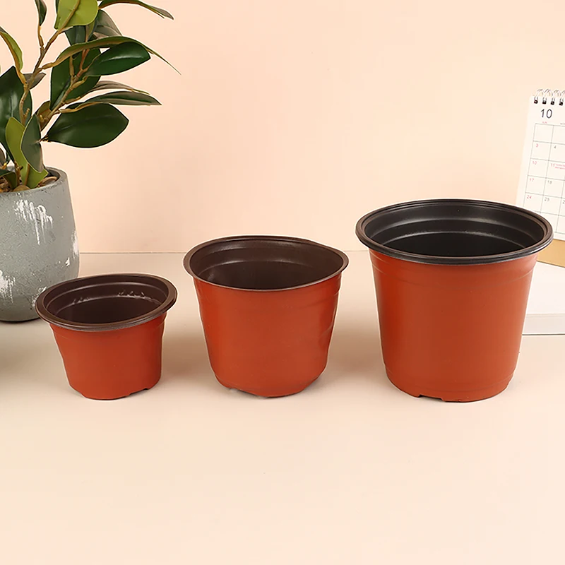 Plastic Plant Pots 10Pcs Flowerpot Cultivation For Succulent Plant Small Flowerpot Simple Planting Seedling Pot