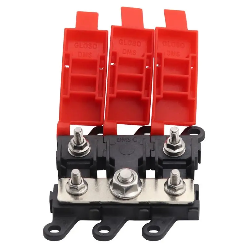 Fuse Holder For Car Car Circuit Modification Accessories 3-Way High Current Fuse Holder Box For SUV Automotive Replacement Fuses