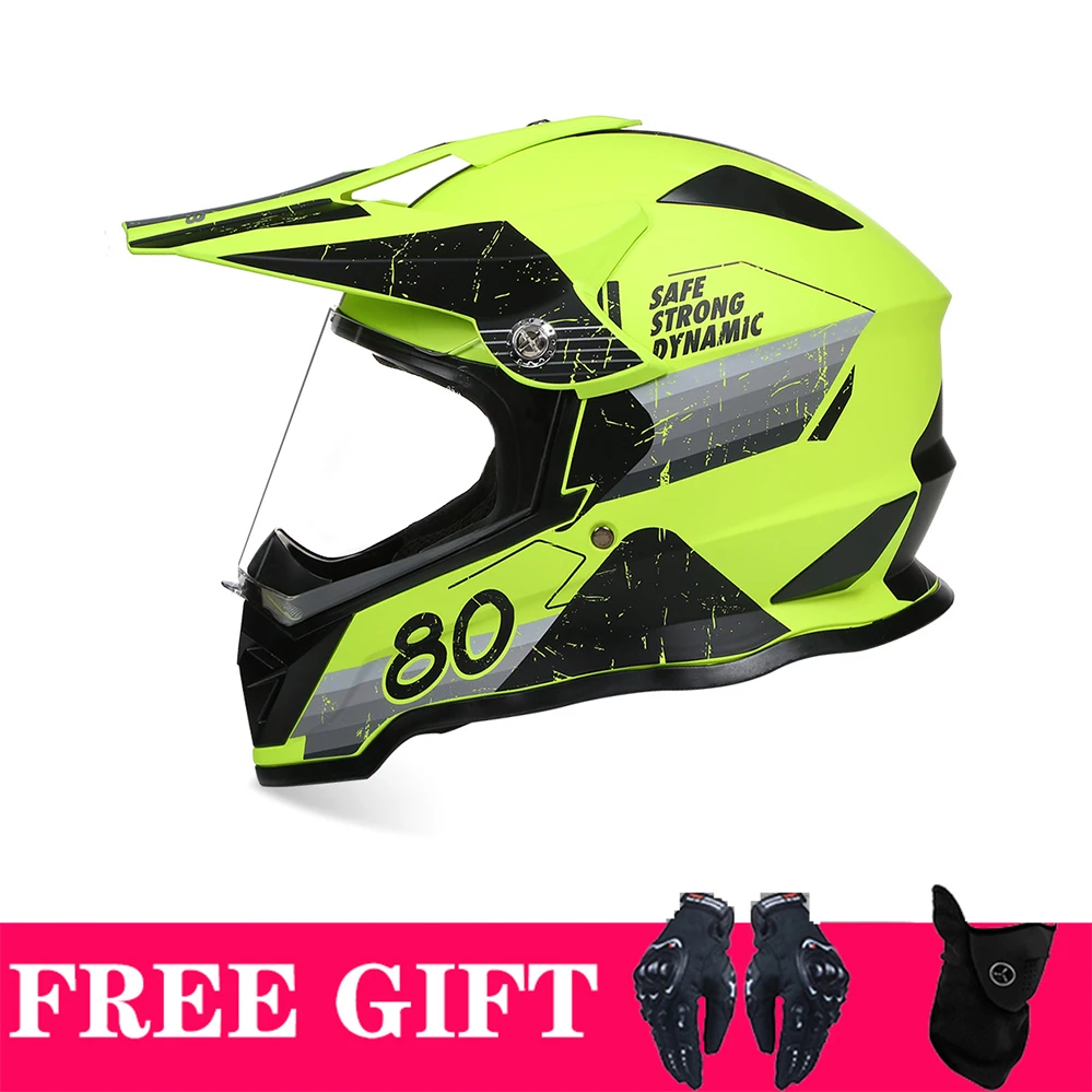 

Hot sales Motocross Helmets Rally Racing Helmets Full Face Clear Visor Cascos Para Casco De Moto Capacete ATV DH Men Women DOT