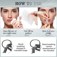 120pcs Mouth Tape for Sleeping Mouth Tape for Sleeping Keep Mouth Close Prevent Snoring Gentle Sleep Strip Sleep Mouth Strip 2
