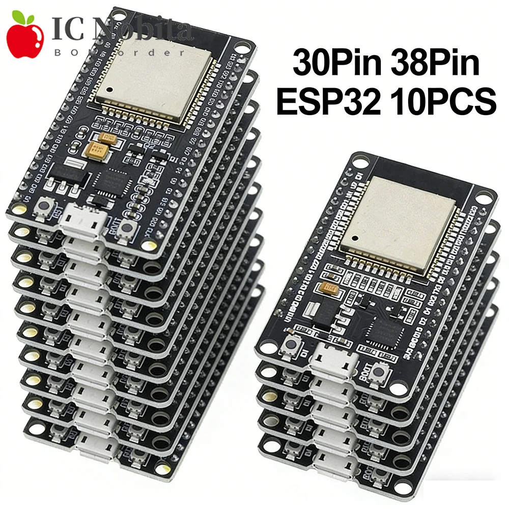 บอร์ดพัฒนา ESP32 WiFi+Bluetooth IoT สำหรับโปรเจกต์อัจฉริยะ