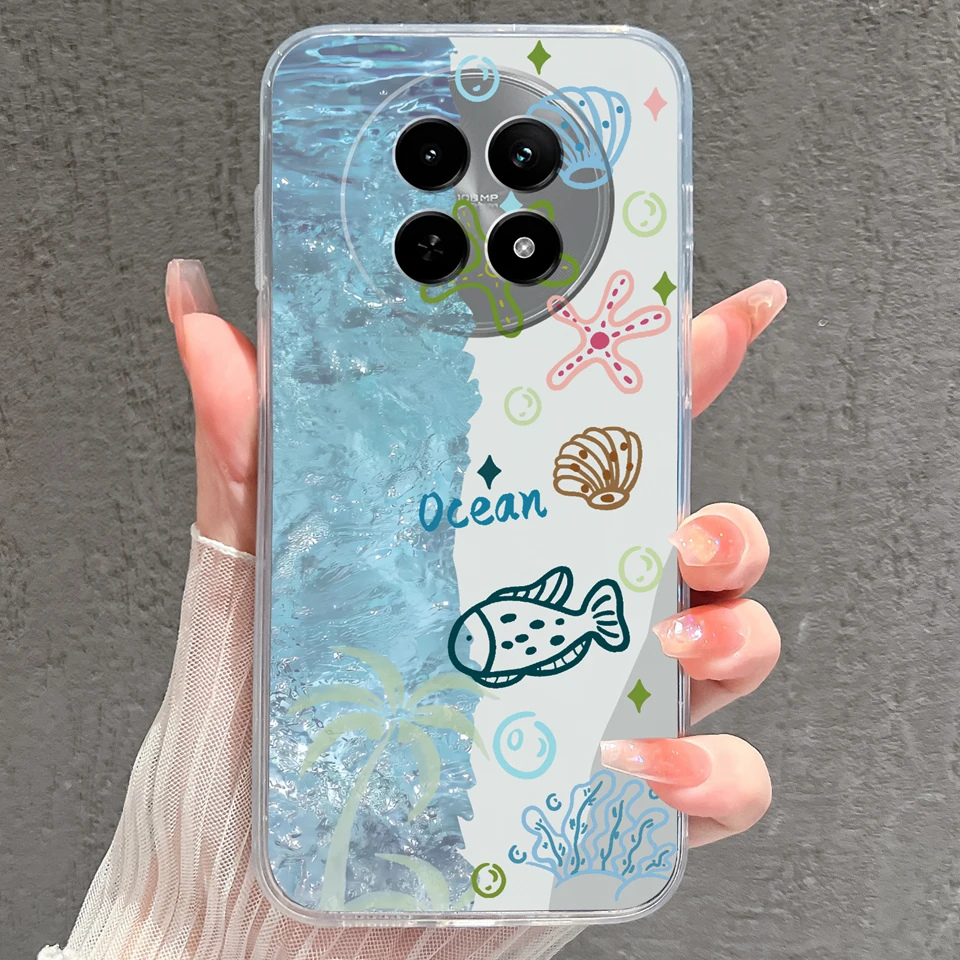 Enhanced Product Title:  
Little Fish Moon Non-Slip Camera Protection Clear Case