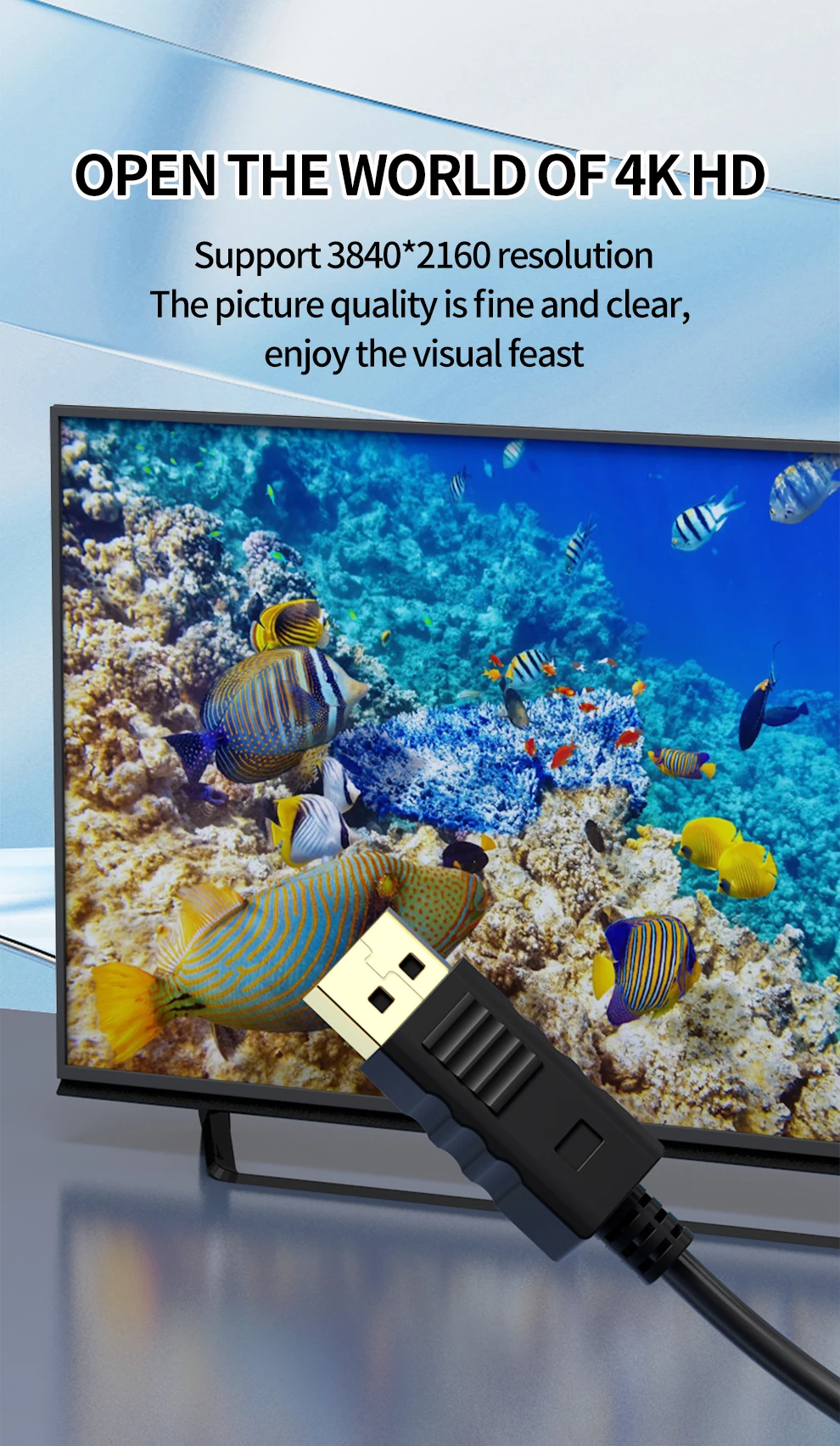 ̴ DP-DP ̺ 4K 60Hz 2K 144Hz 1080P Displayport - MDP ÷ Ʈ 1.2 Ʈ    ̺