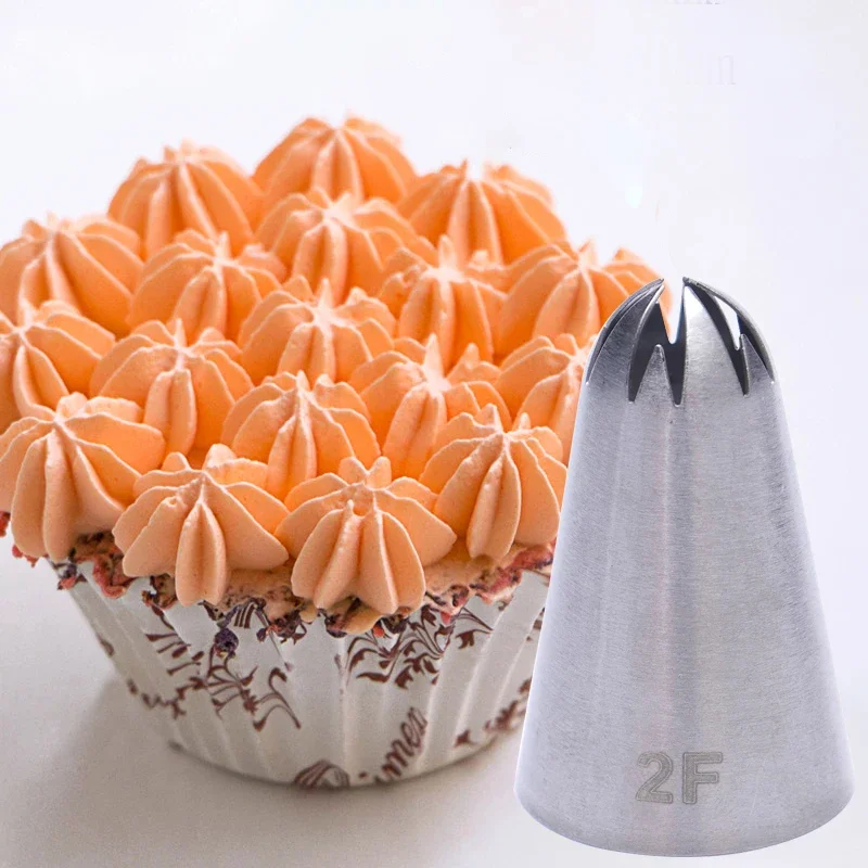 1G#2C#C10 Large Cream Nozzles Rose Flower Icing Piping Nozzle Cherry Blossoms Pastry Tips Cupcake Cookie Confectionery Cake Tool Cake Decorating Tip Set Cake Icing Nozzles Baking Nozzle Set Cake Decorating Nozzle Set Baking Supplies