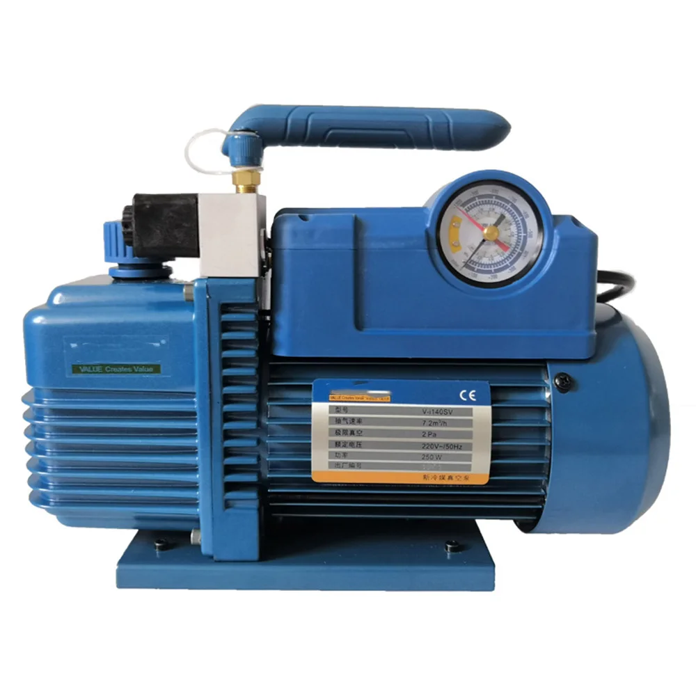 

3.6m3/h 220V 180W V-i120SV air conditioning laboratory air pump refrigerate R410 vacuum pump 1L R410 R407C, R134a, R12, R22