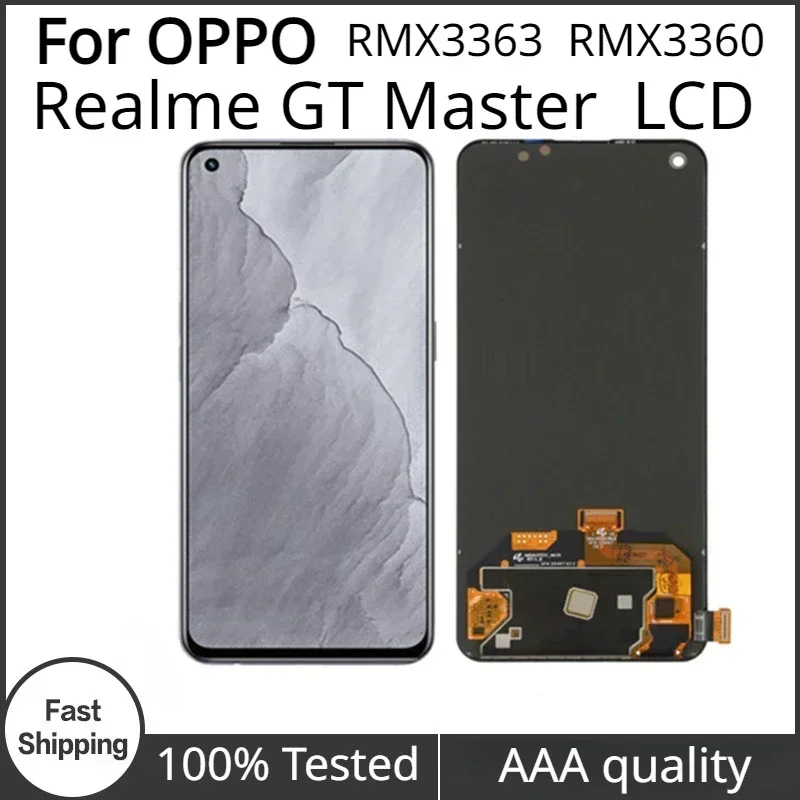 

6.43 inch AMOLED/TFT for OPPO Realme GT Master LCD screen touch screen digital converter assembly replacement RMX3363 LCD