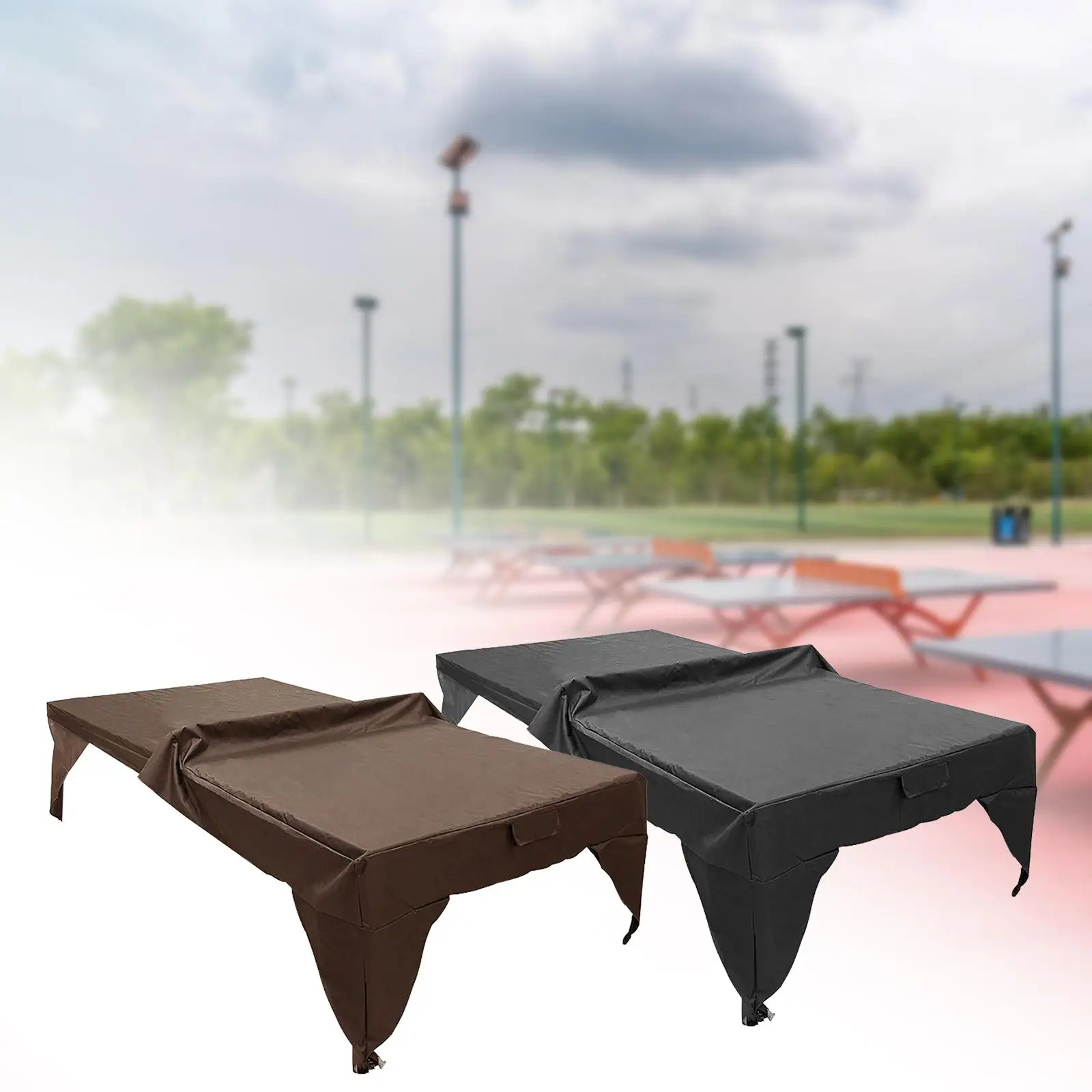 Ping Pong Table Cover Folding Protection Cover Tennis Tablecloth Billiard Pool Table Protective for Outdoor Indoor table tennis equipment,ping pong table cover