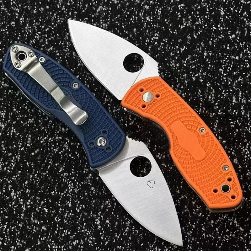 C148 Folding Pocket Knife CPMS35VN Blade Nylon Glass Fiber Handle High Quality Outdoor EDC Camping Hiking Hunting Tools 3