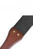 Handwork Make Wooden Handle Genuine Leather COW LEATHER Whip 5