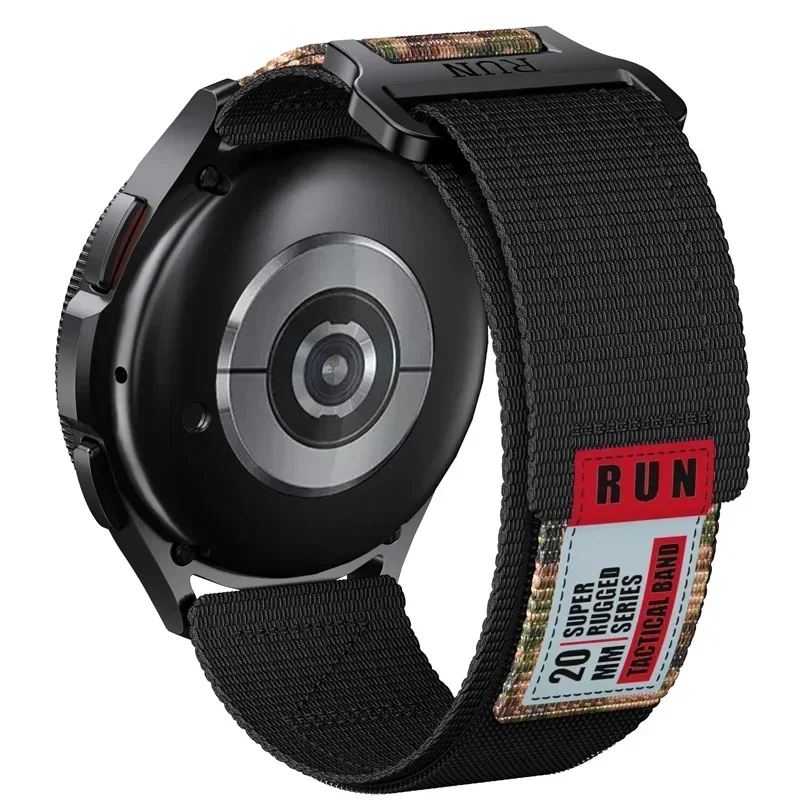 Nylon Loop Strap, 20mm/22mm, Replaceable Smartwatch Band