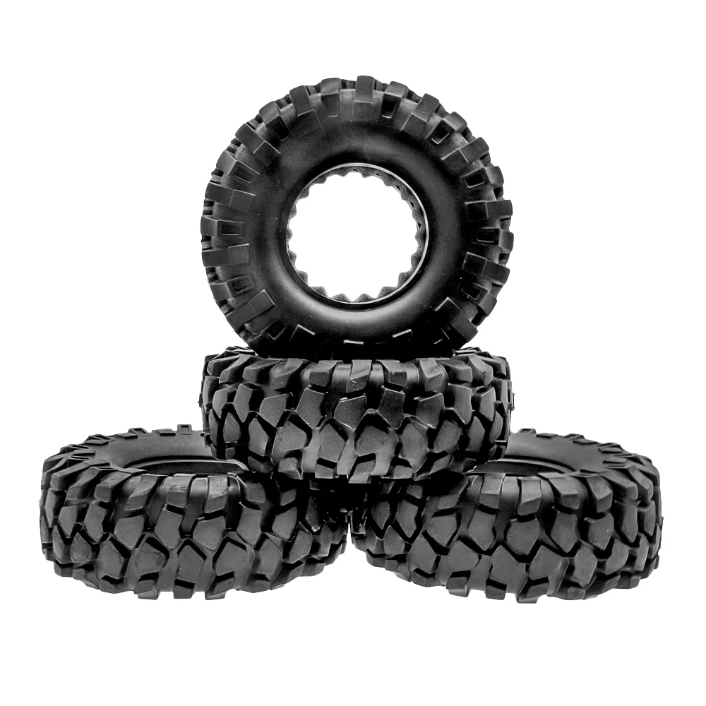 

4 шт . 1:10 масштаб 1,9 дюймов скалы гусеничные автомобильные шины 96 мм 108 мм шины для 1/10 радиоуправляемая модель axial SCX10 RC4WD D90 Traxxas Redca TF2 внедорожный