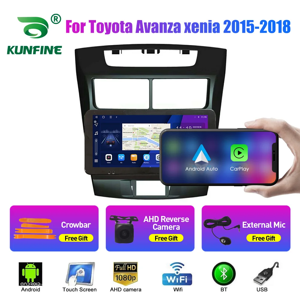 

10.33Inch Car Radio For Toyota Avanza Xenia 2010 2Din Android Octa Core Car Stereo DVD GPS Navigation Player QLED Screen Carplay