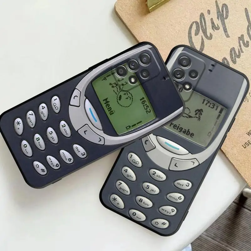 Vintage Magnetic Radio Tape Cassette Soft Phone Case