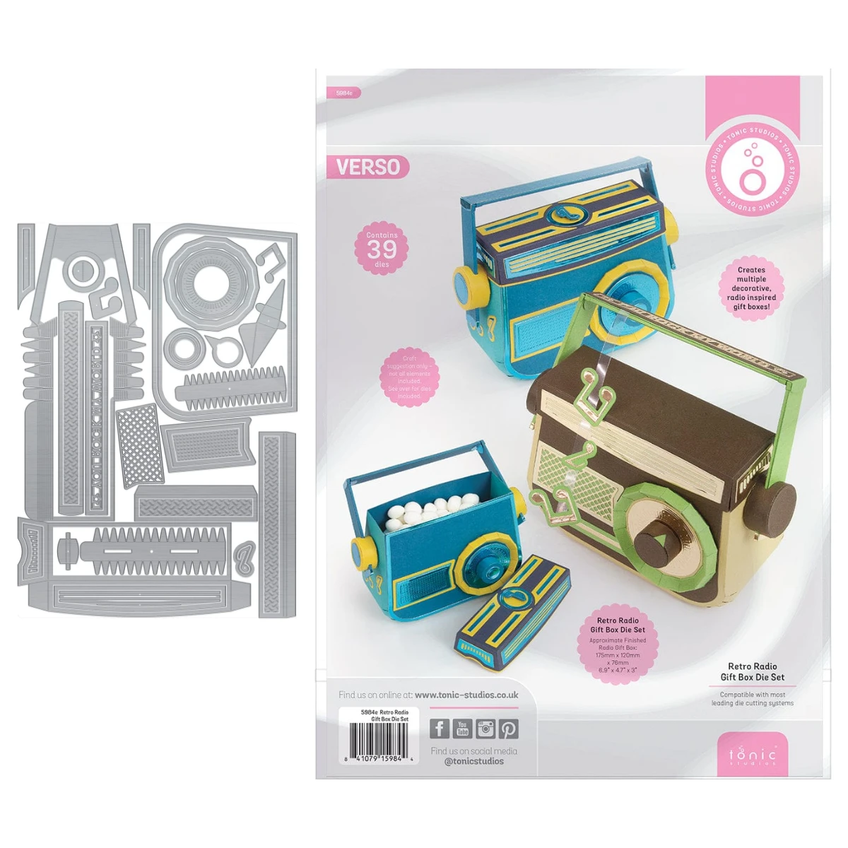 다양한 꽃병 토닉 토이 박스 보난자 - 금속 커팅 다이 만들기 DIY 스크랩북 인사말 카드 다이어리 핸드메이드 템플릿 2026