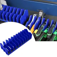 Plier Organizer Rack 10-Slot Drawer Toolbox for Hammers & Wrenches Space-Saving Tools Storage Devider Home Hand Tool Organizer 2