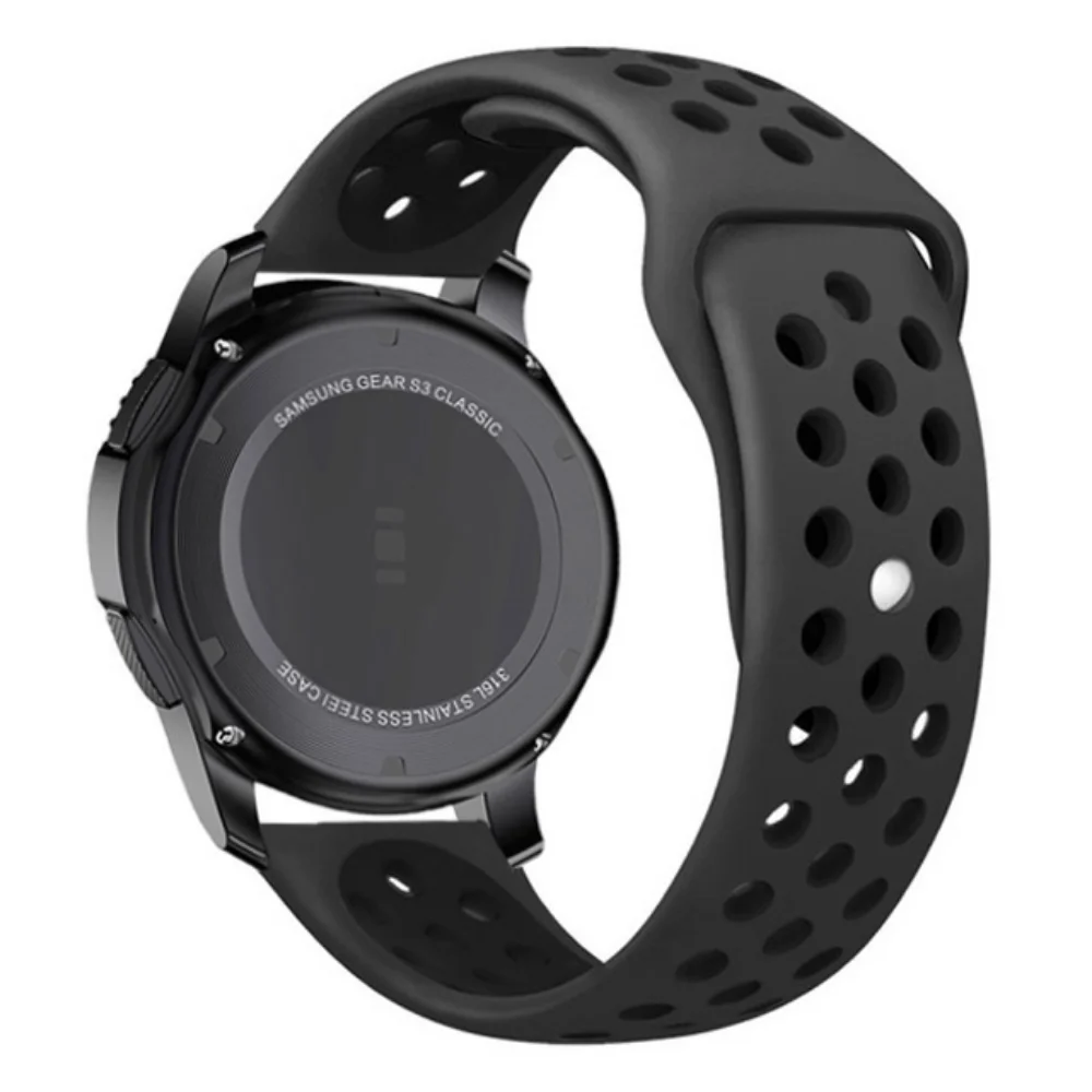 Sport Silicone Strap, 20mm/22mm,