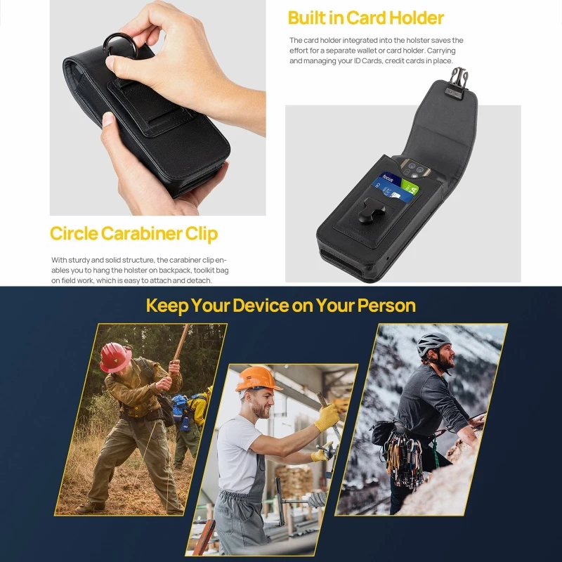 Ulefone 아머 홀스터, 다목적 휴대폰 파우치, 허리 가방, 24